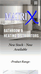 Mobile Screenshot of matrixbathrooms.ie